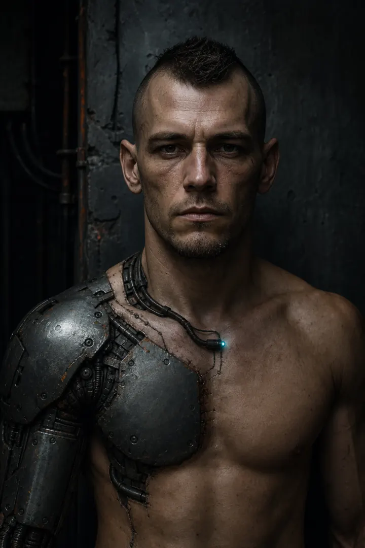 AUGMENTED — portret wygenerowany przez AI