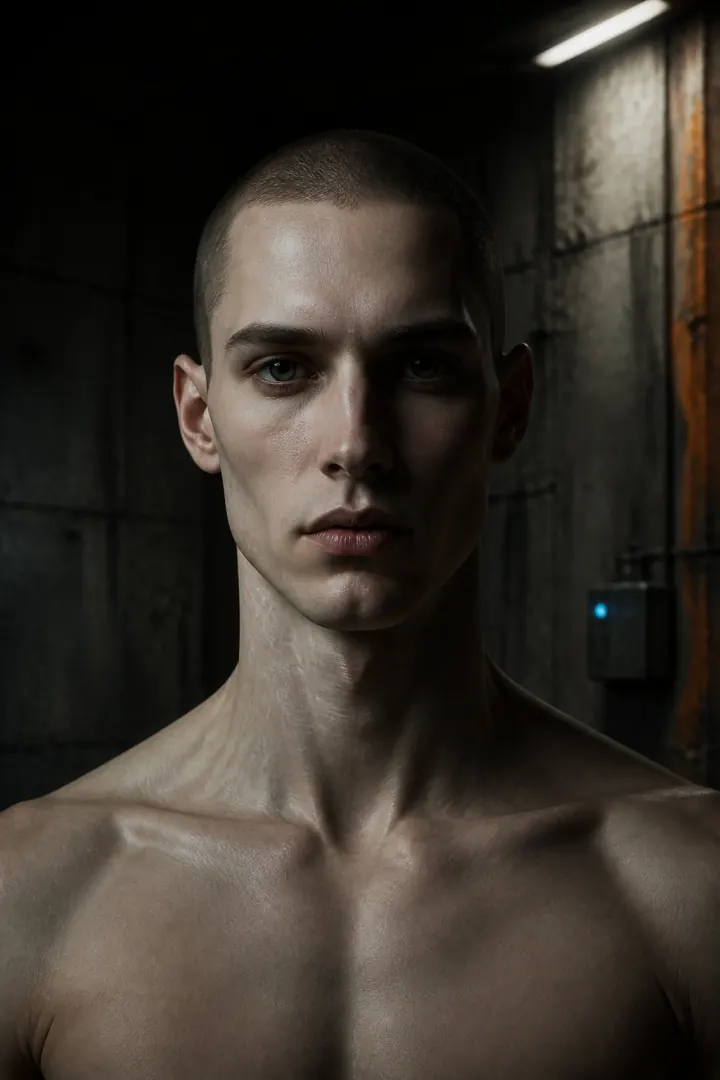 BIOFRAME — portret wygenerowany przez AI